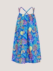 Monsoon Tropical Floral Crossover Dress - 圖片 1/3
