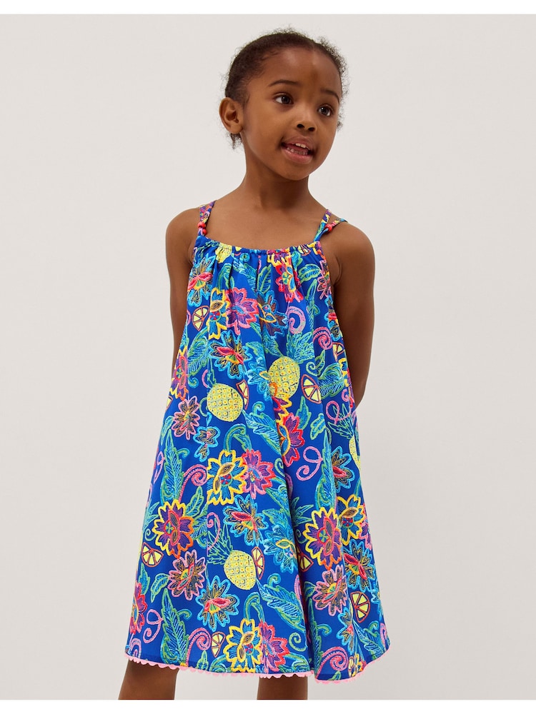 Monsoon Tropical Floral Crossover Dress - 圖片 2/3 Monsoon Tropical Floral Crossover Dress - 圖片 2/3