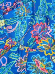 Vestido cruzado floral tropical Monsoon - Imagem 4 de 4