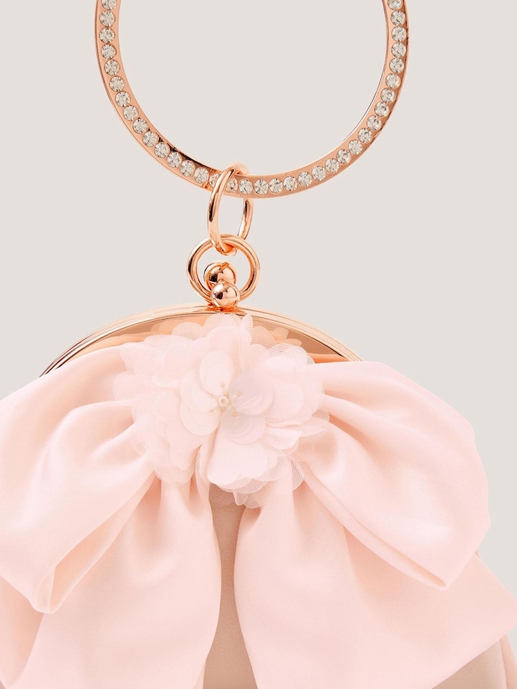 Monsoon Sequin Bow Bangle Bag - Imagen 2 de 2