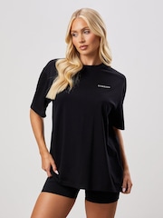 Gym King Black Boyfriend T-Shirt - Image 3 of 4