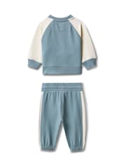 طقم من سويت شيرت وبنطلون رياضي للمواليد الجُدد من Calvin Klein Jeans - صورة 2 من 2