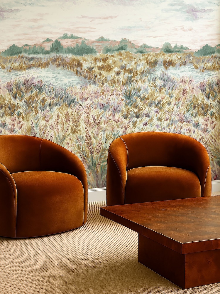 Clarke and Clarke Mineraor lblush Elements Wildbloom 10M Wallpaper - Image 6 of 6 Clarke and Clarke Mineraor lblush Elements Wildbloom 10M Wallpaper - Image 6 of 6