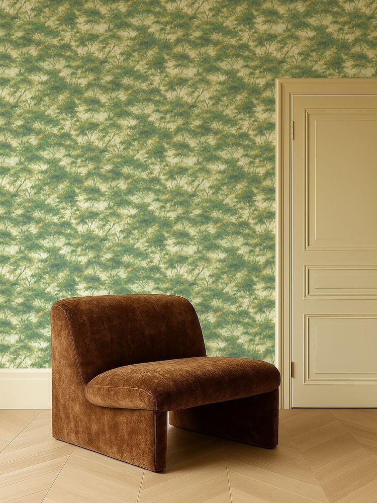 Clarke and Clarke Forest Elements Boschetto 10M Wallpaper - Image 2 of 4