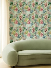 Clarke and Clarke Seafoam Elements Oceana 10M Wallpaper - Image 5 of 6