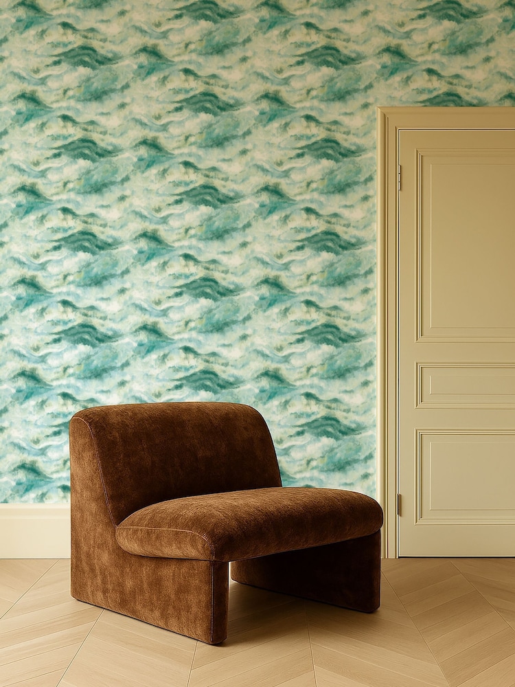 Clarke and Clarke Azure Elements Earthscape 10M Wallpaper - Image 2 of 5