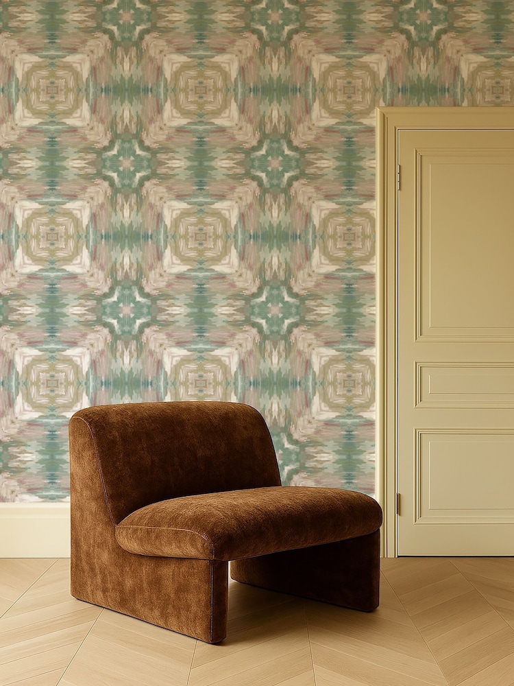 Clarke and Clarke Mineral or blush Elements Kalia 10M Wallpaper - Image 2 of 6