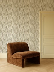Clarke and Clarke Linen or Mocha Elements Cityscape 10M Wallpaper - Image 2 of 6