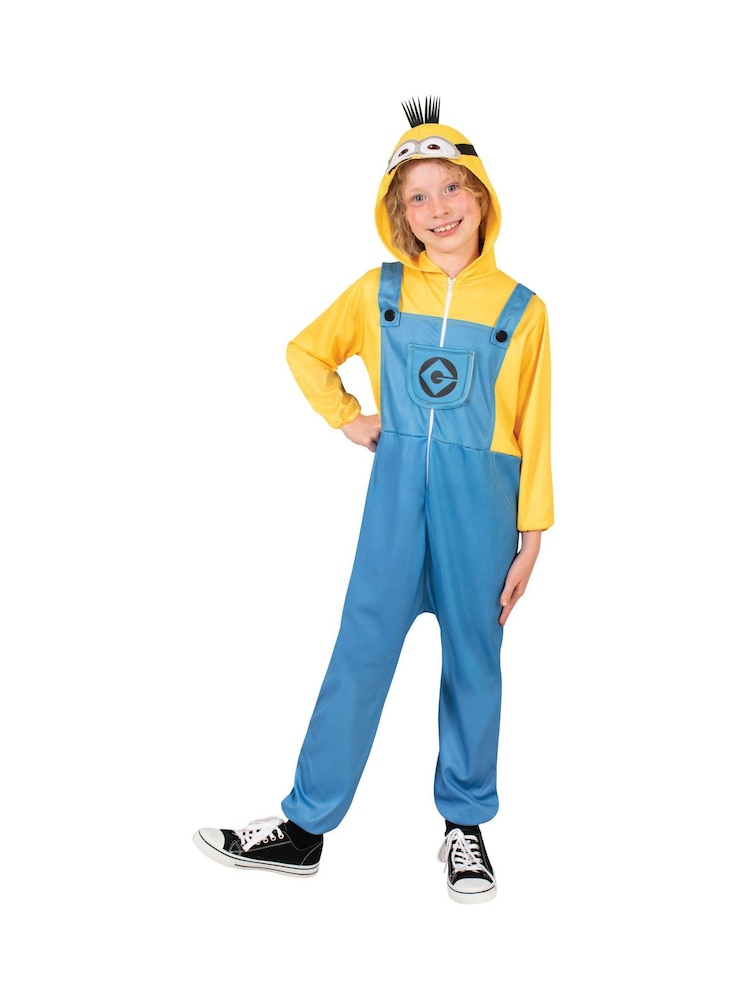 Minions Yellow Minion Onesie Costume - Image 2 of 2 Minions Yellow Minion Onesie Costume - Image 2 of 2
