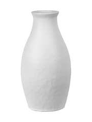 Pacific White Eirene Textured Stoneware Vase - Image 6 of 6