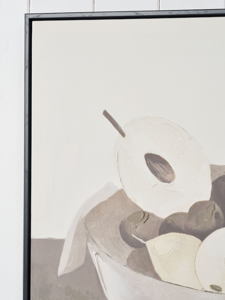 Pacific Black Fruit Design Canvas Wall Art - Image 2 of 6