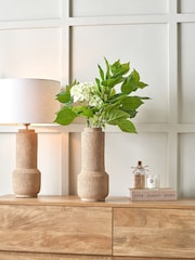 Pacific Brown Gaiana Concrete Stoneware Vase - Image 5 of 6