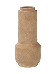 Pacific Brown Gaiana Concrete Stoneware Vase - Image 6 of 6