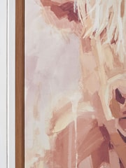 Pacific Mulberry Highland Cow Canvas Wall Art - Image 2 of 6