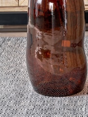Pacific Brown Shaped Recycled Glass Tall Vase - Image 3 of 6