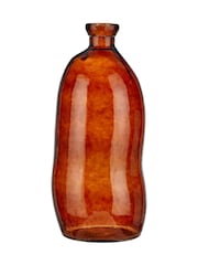 Pacific Brown Shaped Recycled Glass Tall Vase - Image 5 of 6