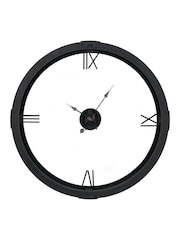 Pacific Walnut Vermont Wood Veneer Round Wall Clock - Image 6 of 6