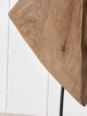 Pacific Natural Mango Wood Altum Angelfish Ornament - Image 2 of 6