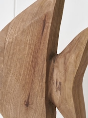 Pacific Natural Mango Wood Altum Angelfish Ornament - Image 3 of 6