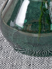 Pacific Green Shaped Recycled Glass Vase - Image 5 of 6