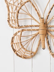 Pacific Natural Rattan Butterfly Wall Art Medium - Image 2 of 6