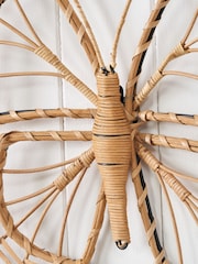 Pacific Natural Rattan Butterfly Wall Art Medium - Image 4 of 6