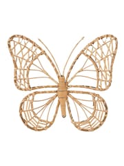 Pacific Natural Rattan Butterfly Wall Art Medium - Image 6 of 6