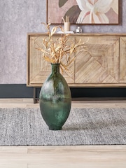 Pacific Green Tall Glass Vase - Image 1 of 6