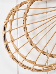 Pacific Natural Rattan Butterfly Wall Art Large - Image 4 of 6