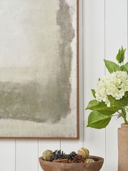 Pacific Green Hessian Canvas Wall Art - Image 2 of 6