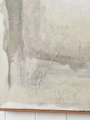 Pacific Green Hessian Canvas Wall Art - Image 4 of 6