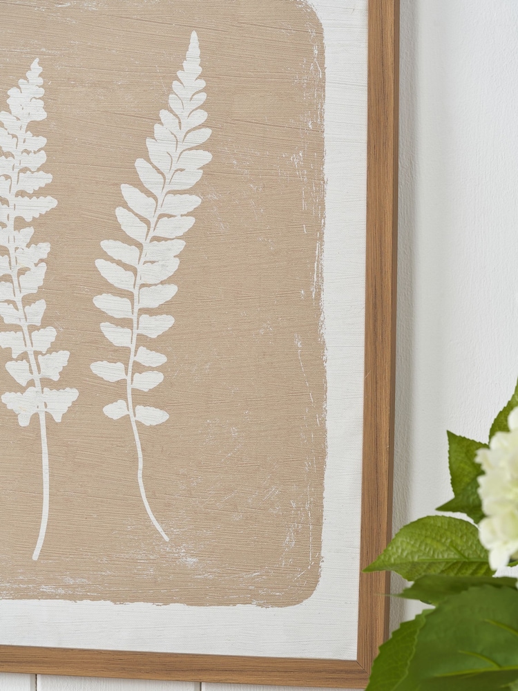 Pacific Green S/2 Fern Canvas Wall Art - Image 2 of 5