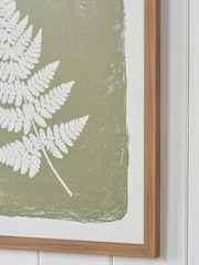 Pacific Green S/2 Fern Canvas Wall Art - Image 3 of 5