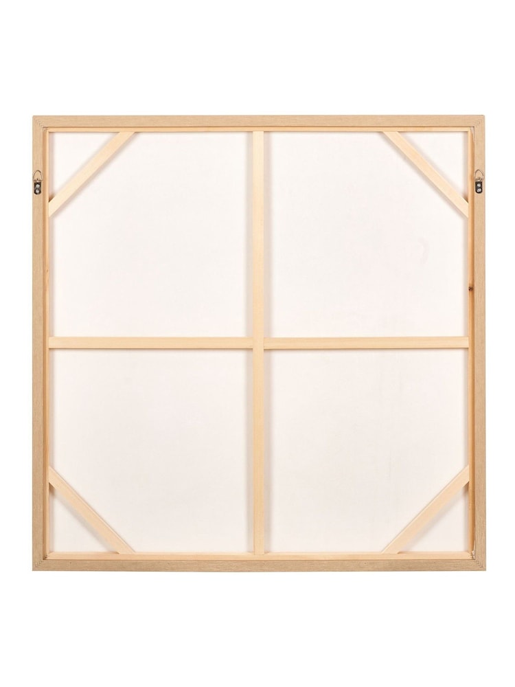Pacific White Floral Square Canvas Wall Art - Image 6 of 6