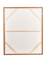 Pacific Brown Grid Design Canvas Wall Art - Image 6 of 6