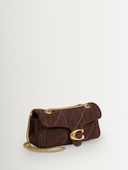 COACH Brown Soft Quilted Suede Tabby Shoulder Bag - Image 3 of 7