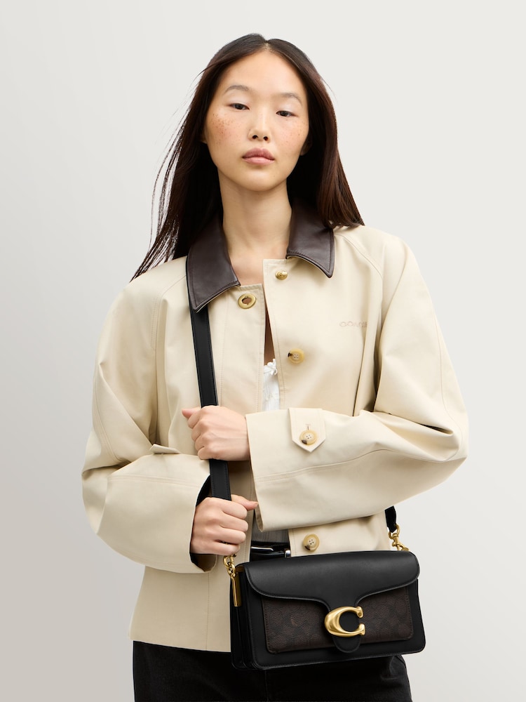COACH Walnut Black Tabby Shoulder Bag 26 - Image 2 of 9