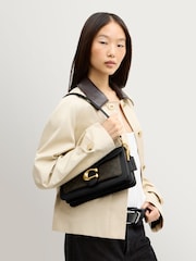 COACH Walnut Black Tabby Shoulder Bag 26 - Image 3 of 9