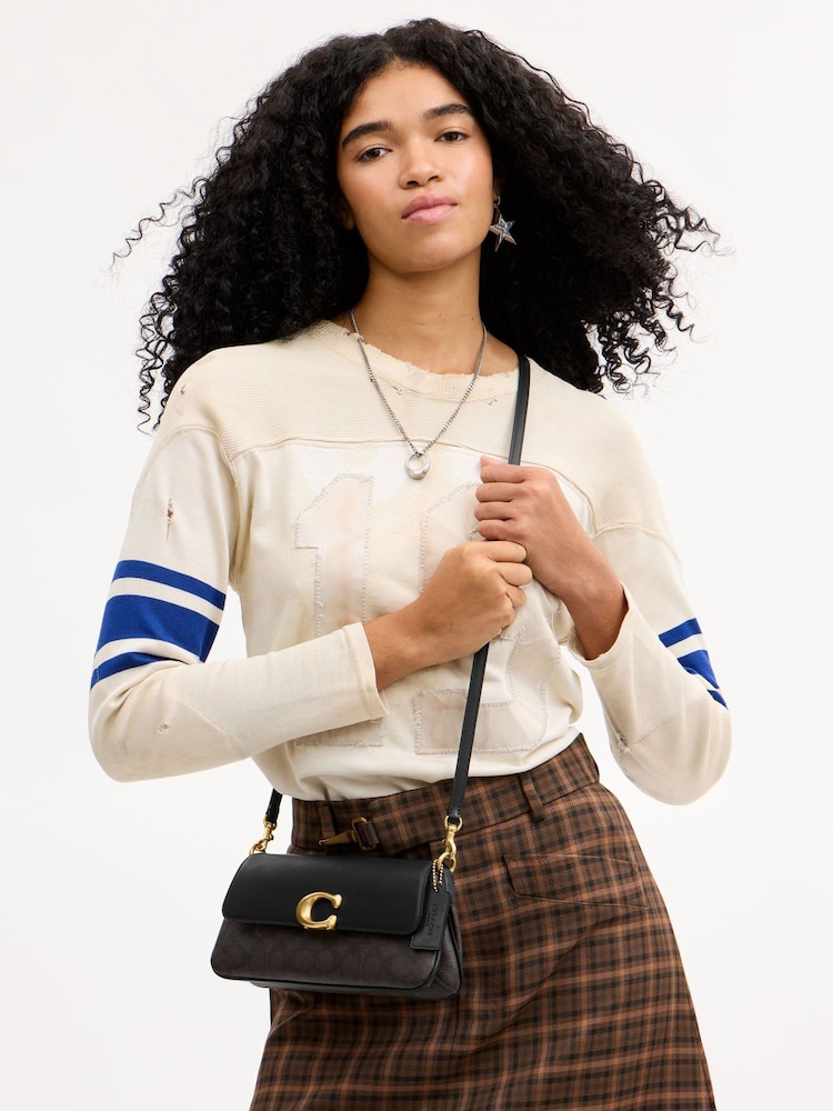 COACH Brown Jet Shoulder Bag - Image 2 of 10 COACH Brown Jet Shoulder Bag - Image 2 of 10
