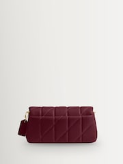 COACH Dark Cherry Quilted Leather Tabby 19 Chain Cross-Body Bag - Image 4 of 9