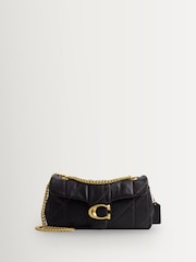 COACH Black Soft Quilted Tabby Shoulder Bag - Image 1 of 10