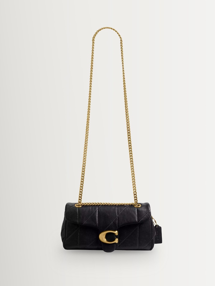 COACH Black Soft Quilted Tabby Shoulder Bag - Image 10 of 10