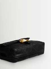 COACH Black Soft Quilted Tabby Shoulder Bag - Image 5 of 10