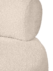 Pacific Taupe Assisi Boucle Fabric Modern Occasional Chair - Image 5 of 6