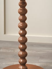 Pacific Terracotta Margot Wood Bobble Side Table - Image 5 of 6
