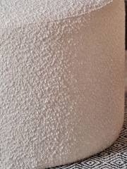 Pacific White Assisi Boucle Fabric Modern Occasional Chair - Image 5 of 6