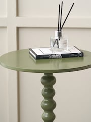 Pacific Olive Margot Wood Bobble Side Table - Image 2 of 6