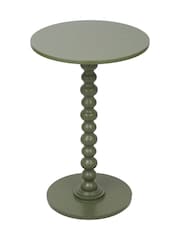 Pacific Olive Margot Wood Bobble Side Table - Image 6 of 6