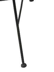 Pacific Black Rattan Core and Black Metal Dining Chair - Image 6 of 6