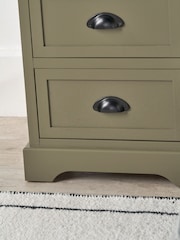 Pacific Olive Croft Pine Wood 3 Drawer Unit - Image 2 of 6
